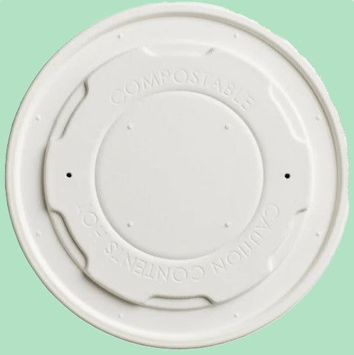 12/16oz Paper Soup Pot Lid