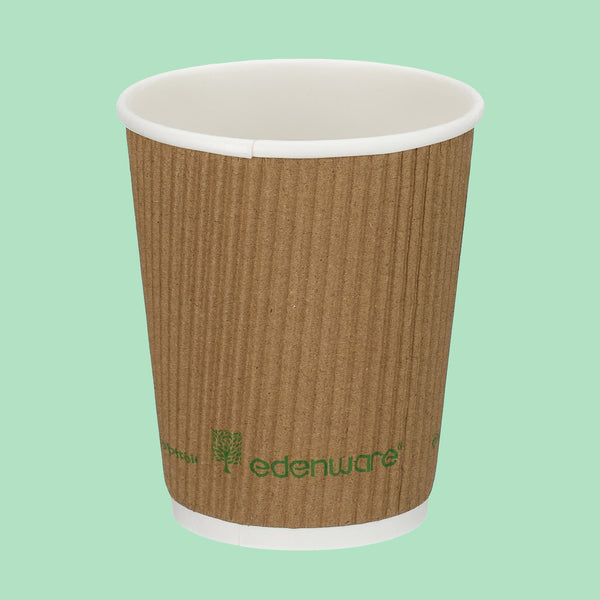 8oz Triple Wall Compostable Paper Cup