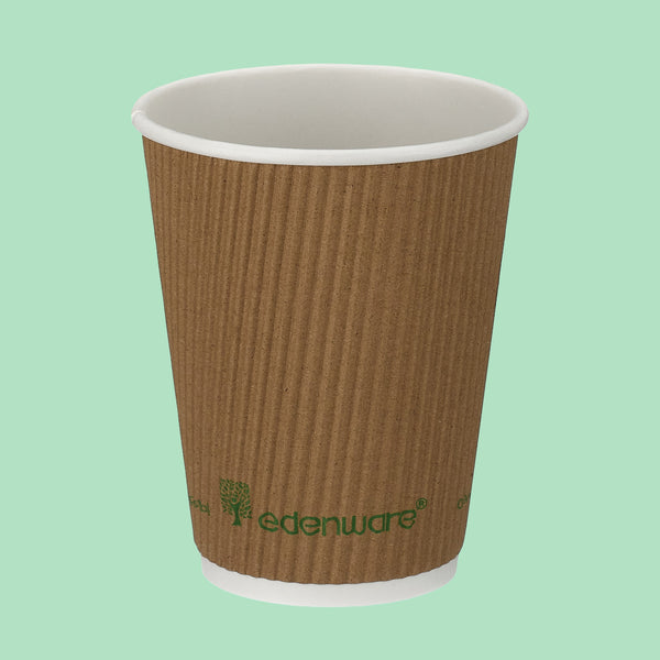 12oz Triple Wall Compostable Paper Cup