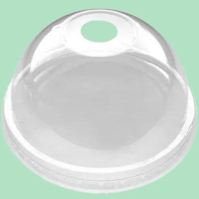 9oz Dome Lid With Hole