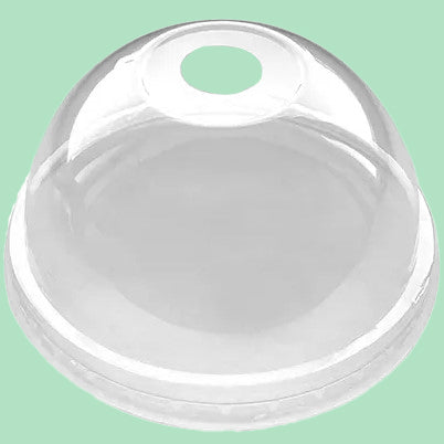 12-22oz Dome Lid With Hole