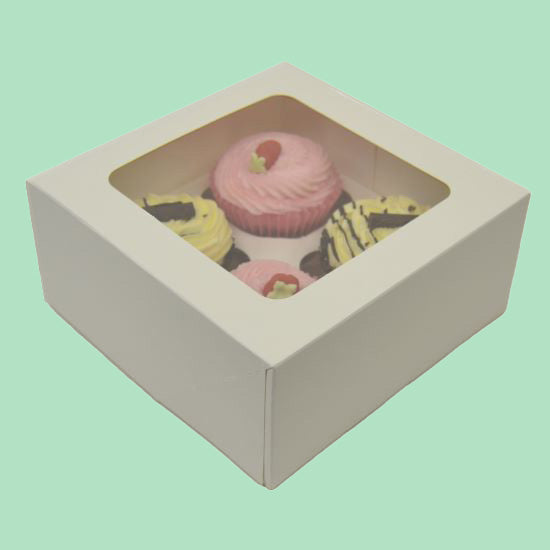 4 Cupcake Box