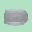 375ml Square Hinged Lid rPET Container