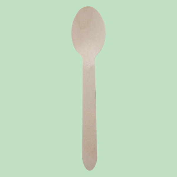 Wooden Dessert Spoon