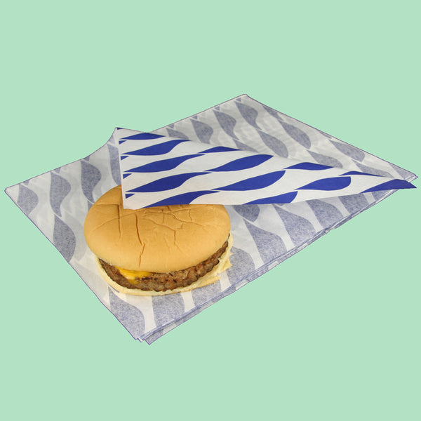 Blue Burger Wrap