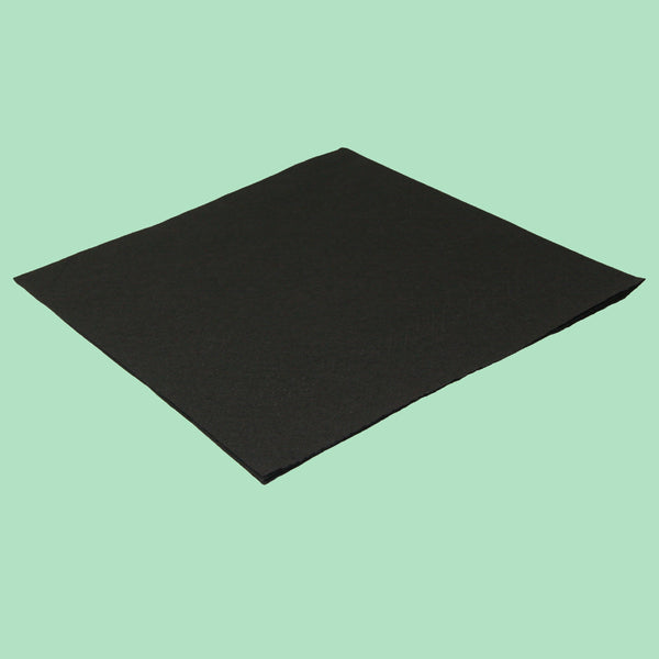 Black Napkins 2 ply (33 x 33cm)