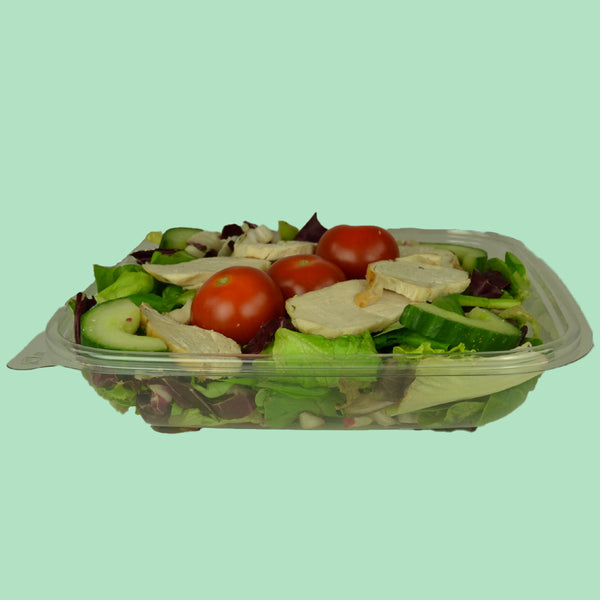 750ml Clear Square rPET Tray