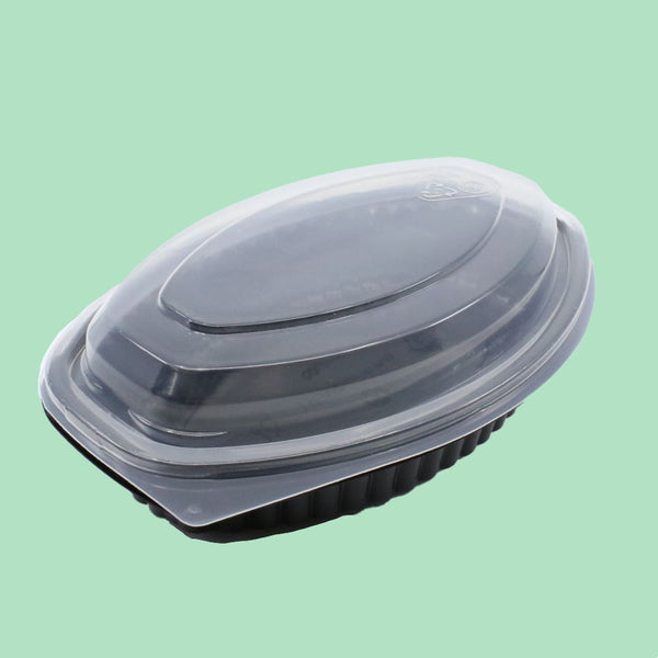 12/16oz Clear Oval Microwave Lid