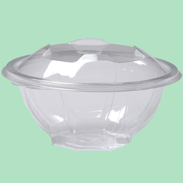 1000ml Round Hinged Lid PET Container